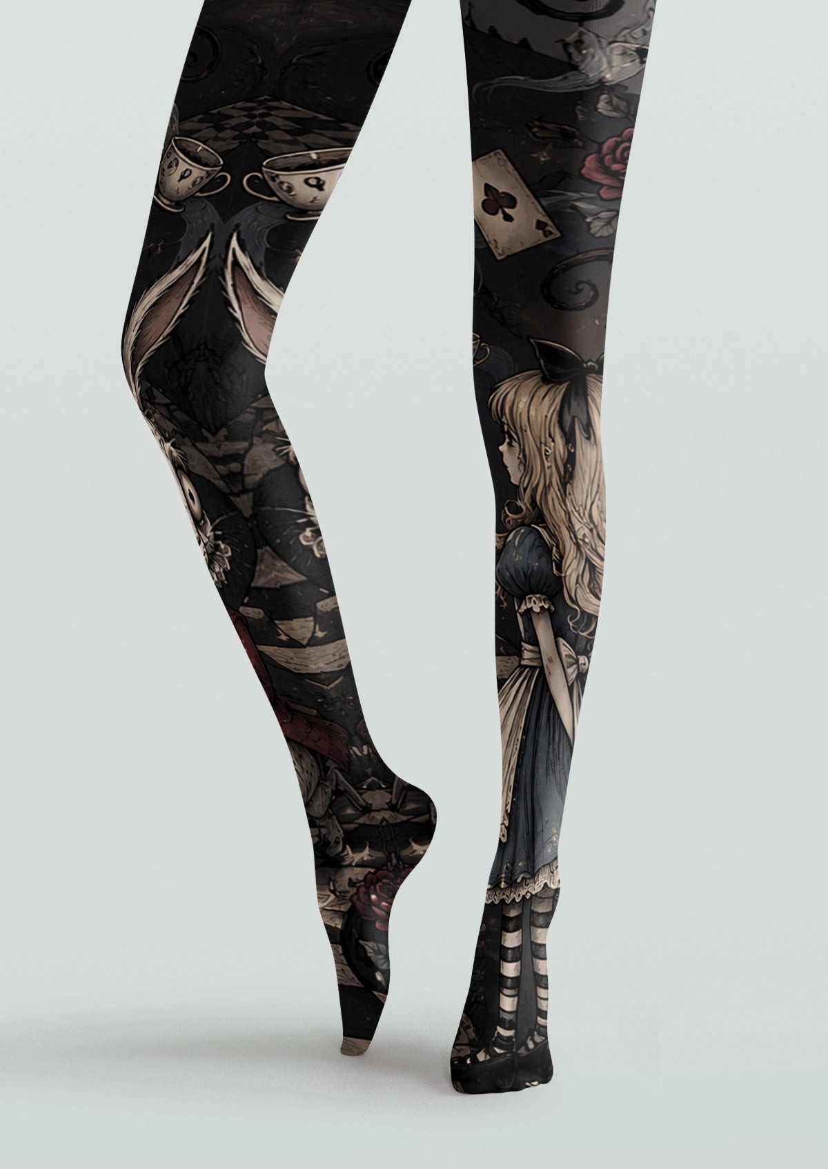 Black Dark Dreamscape Tights