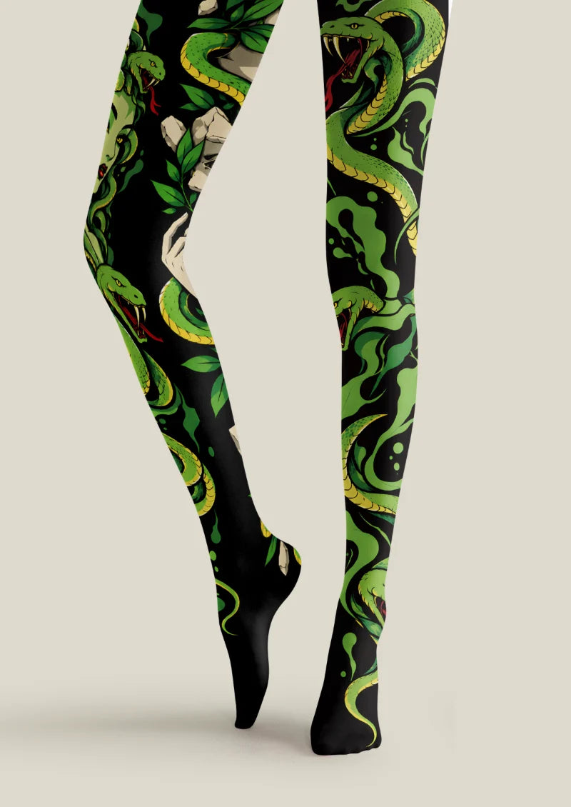 Black Medusa Tights