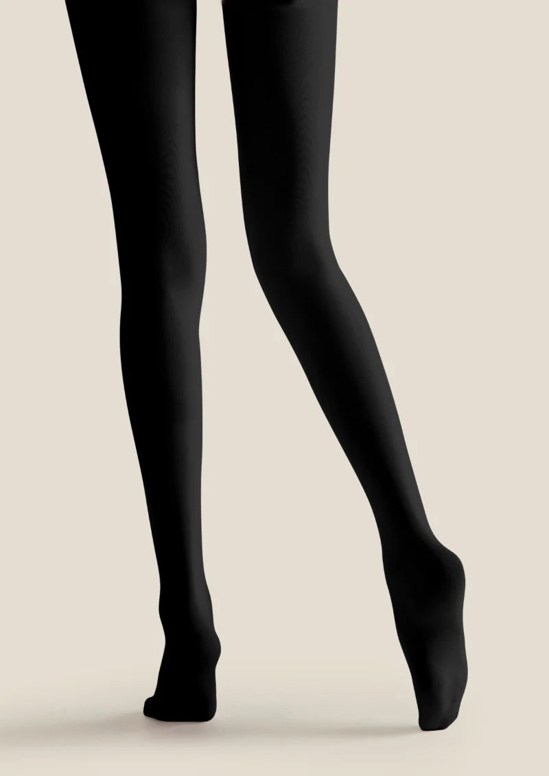 Black Create Your Own Path Tights