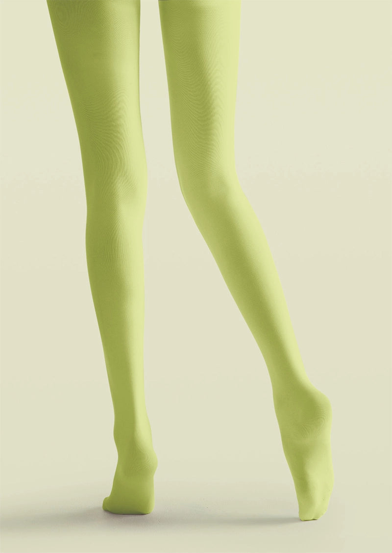 Green Zebra Floral Graphic Animal Print Tights Hosiery Pantyhose