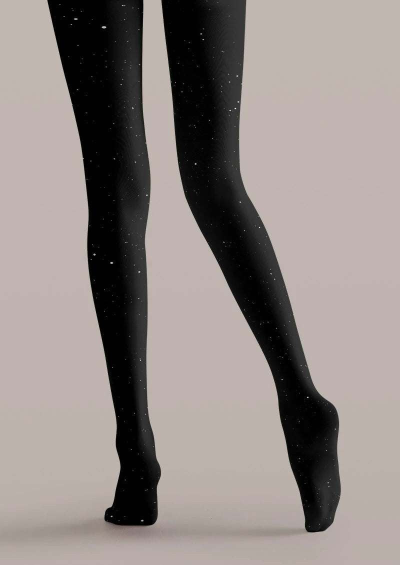 Black Moon Snake Tights