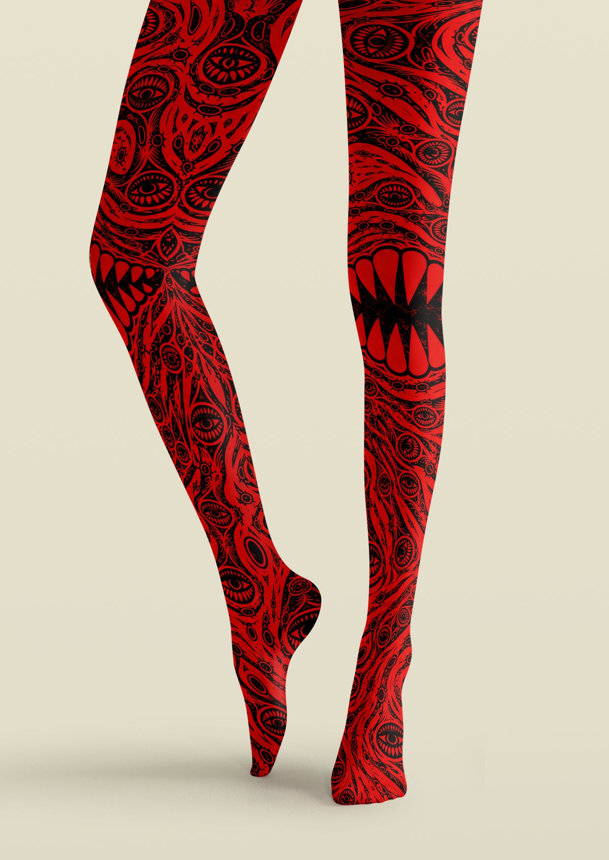 Red Eye Tattoo Tights