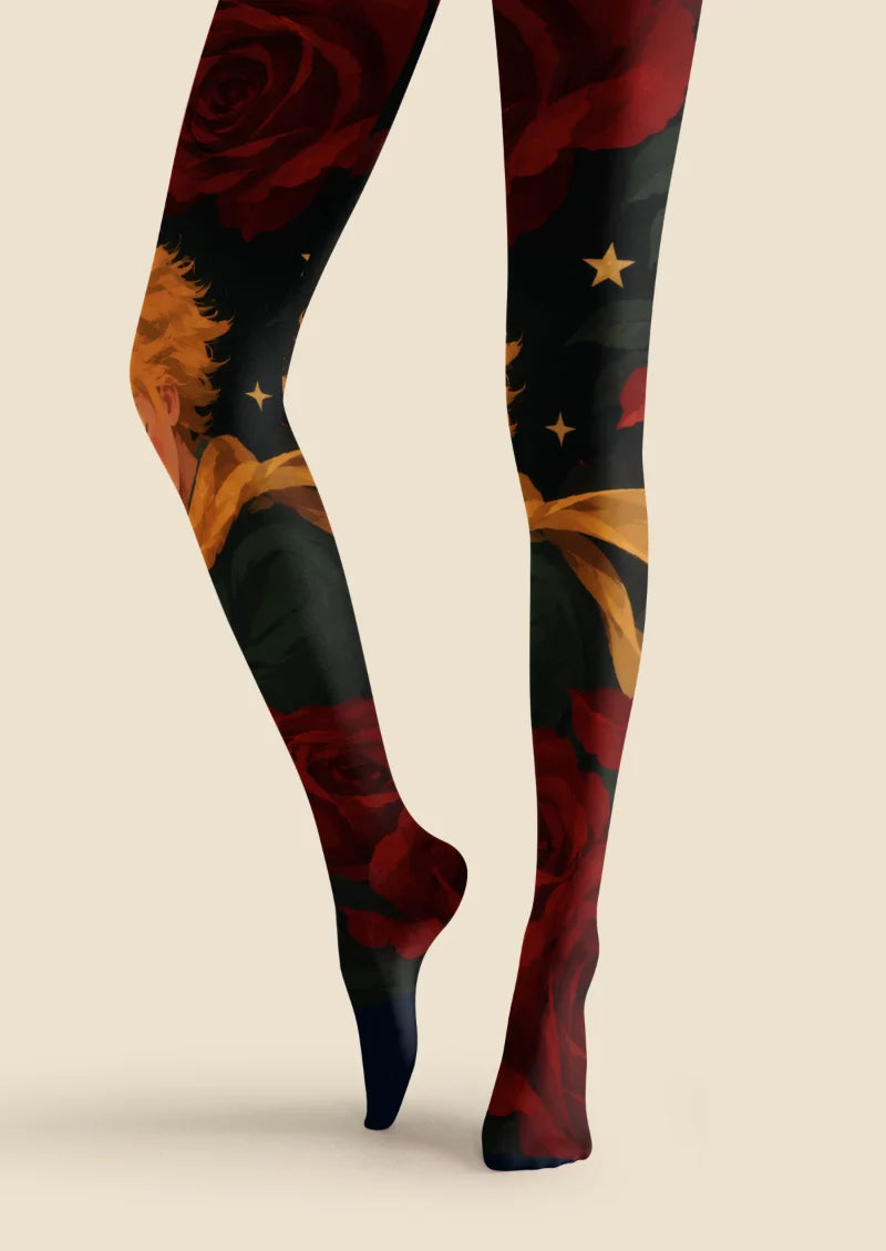 Black Rose and Fox Tights