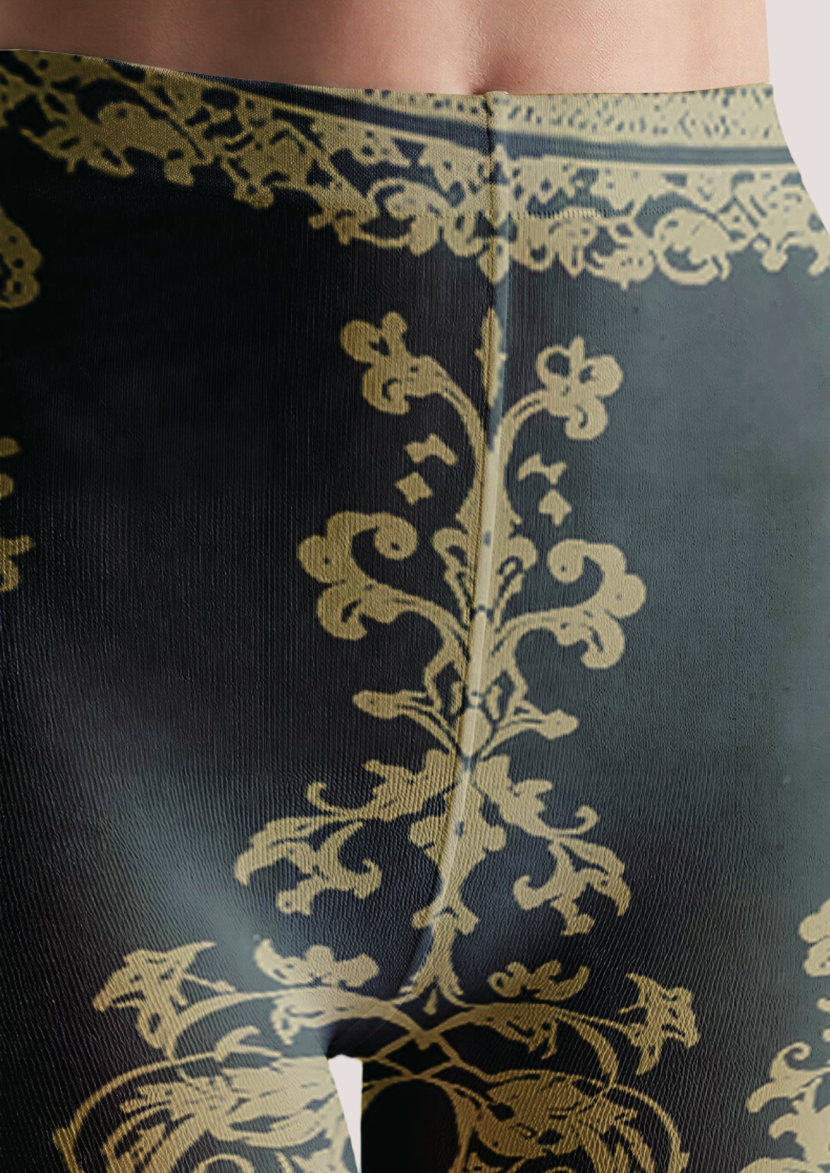 Green Ornamental Tights