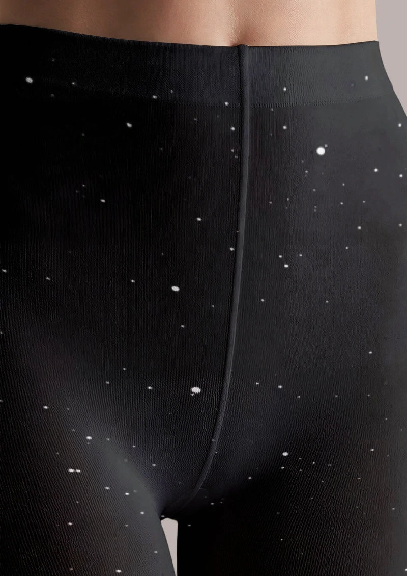 Black Moon Snake Tights