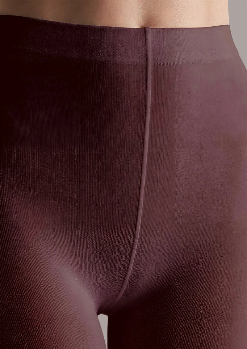 Burgundy Zodiac Animal Graphic Tights Hosiery Pantyhose