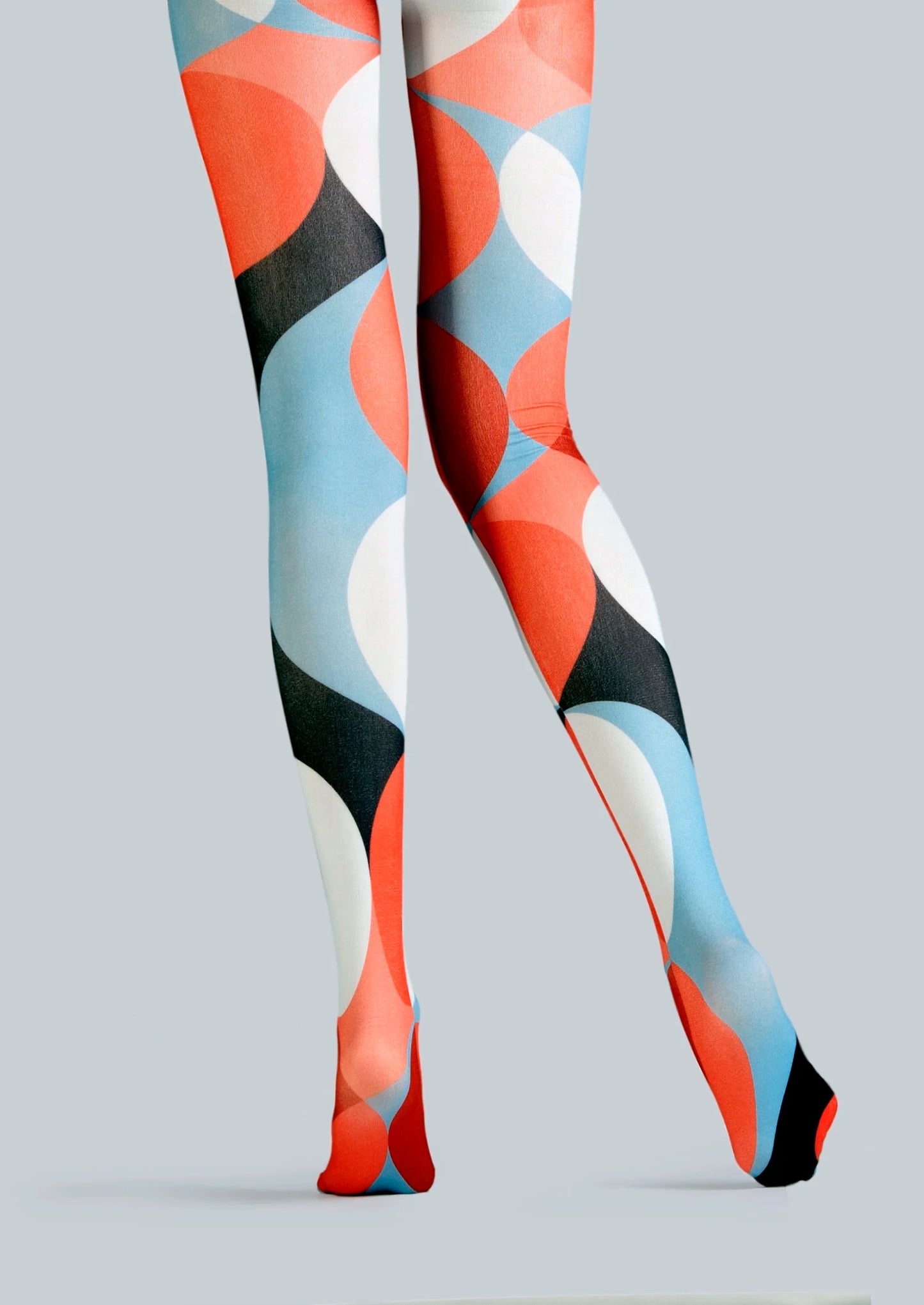 PopArt Print Tights Decorative design Pantyhose/Tights [Polka dot interleaved]