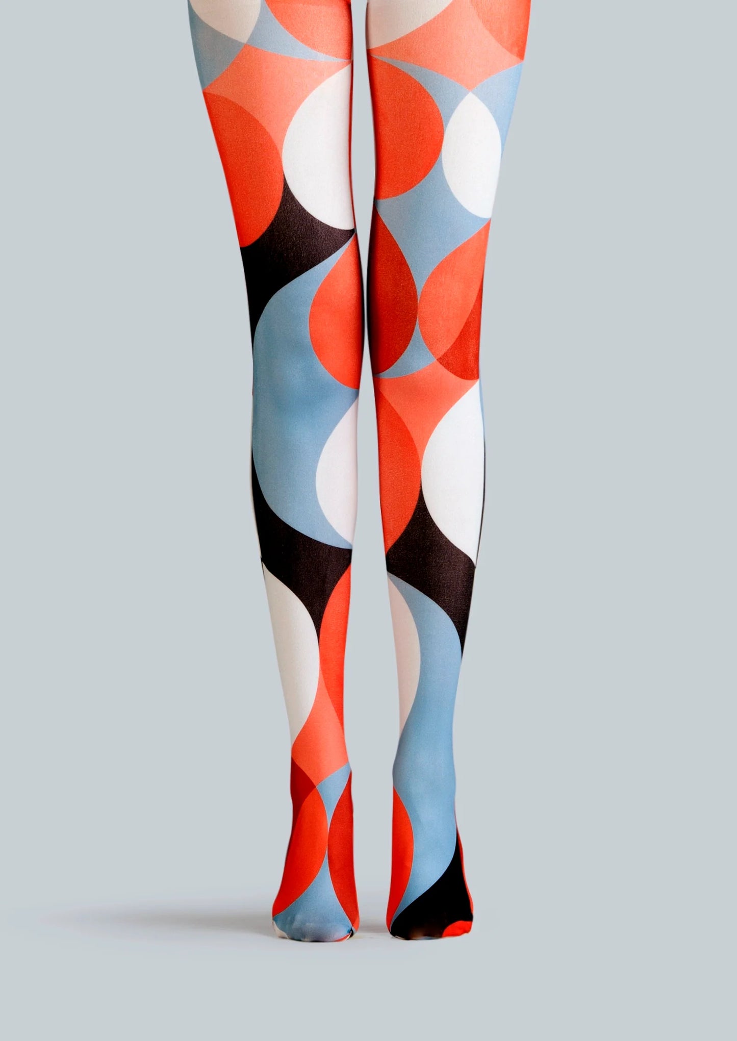 PopArt Print Tights Decorative design Pantyhose/Tights [Polka dot interleaved]