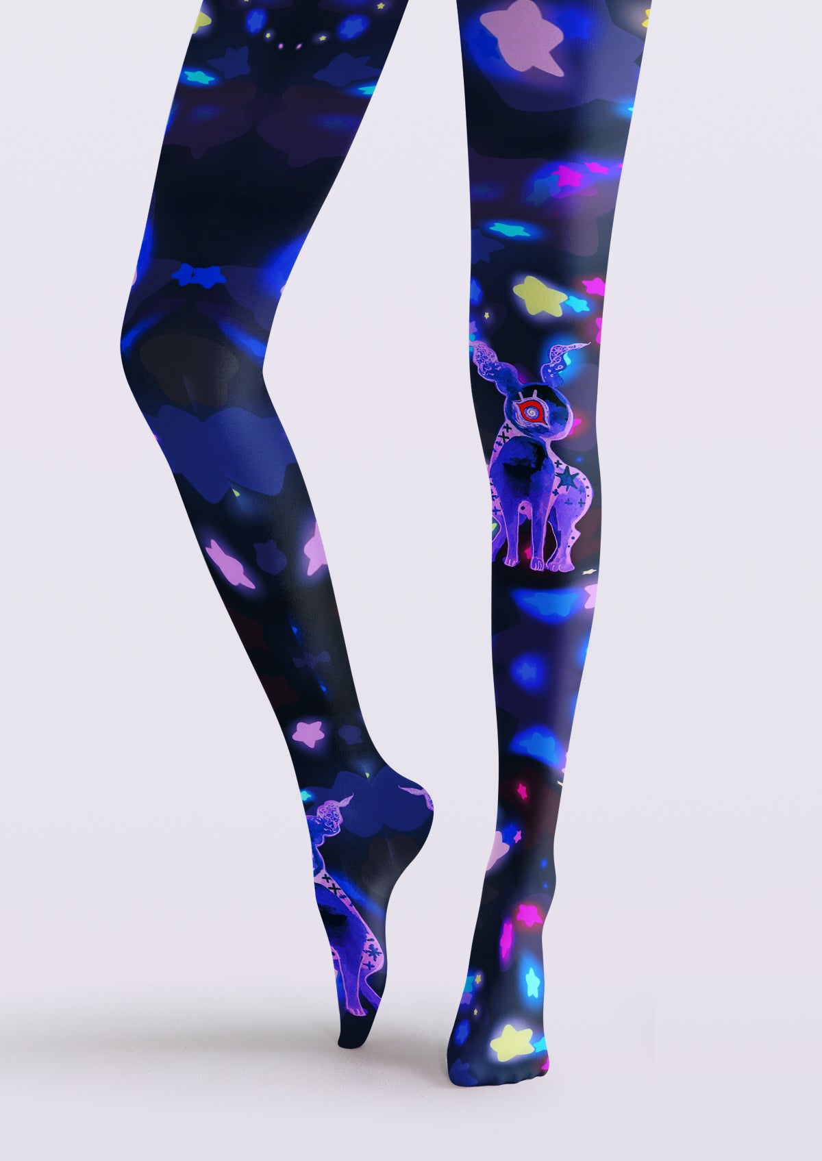 Black Cyclops and Star Tights
