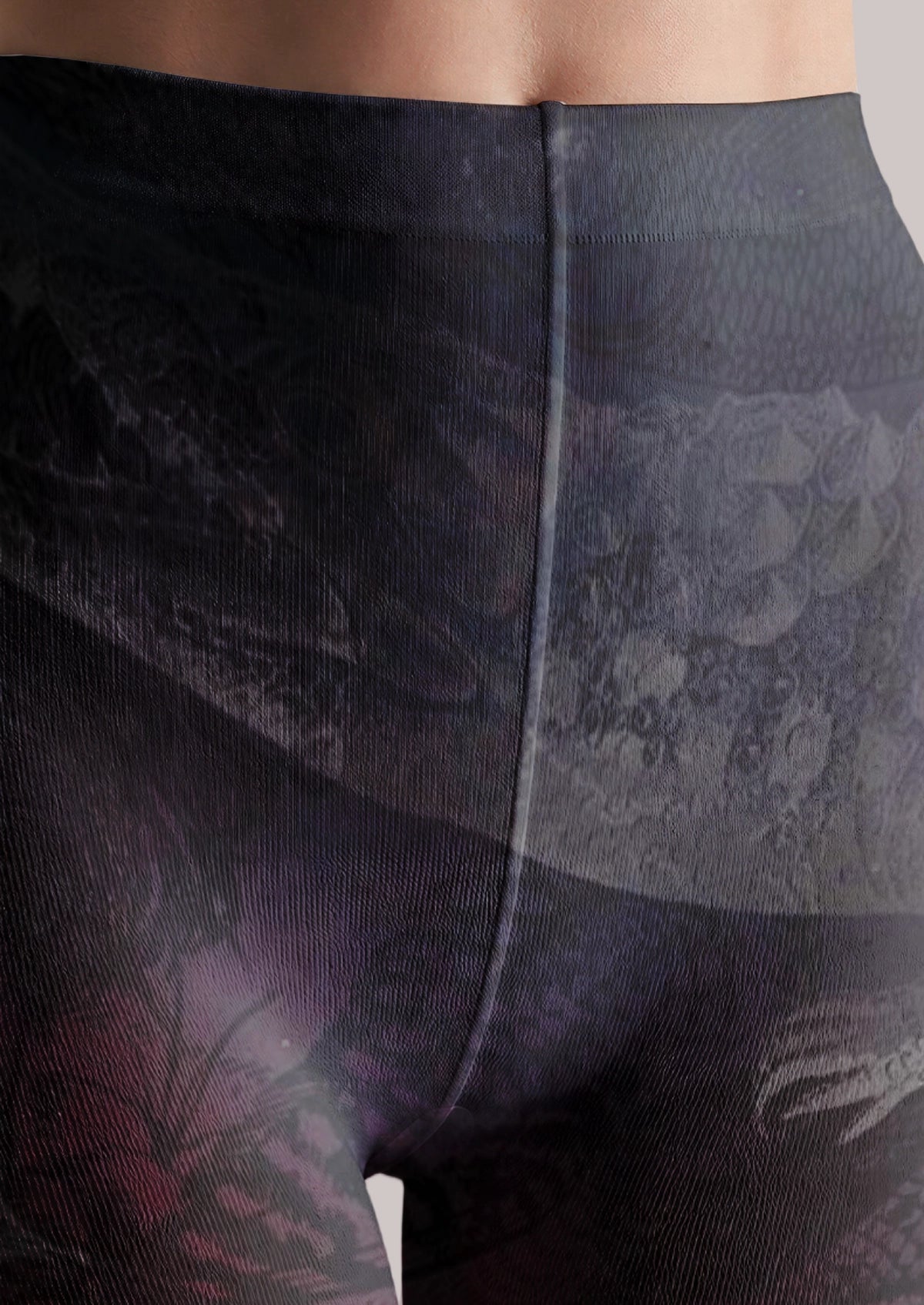 Black Gothic Serpent Tights