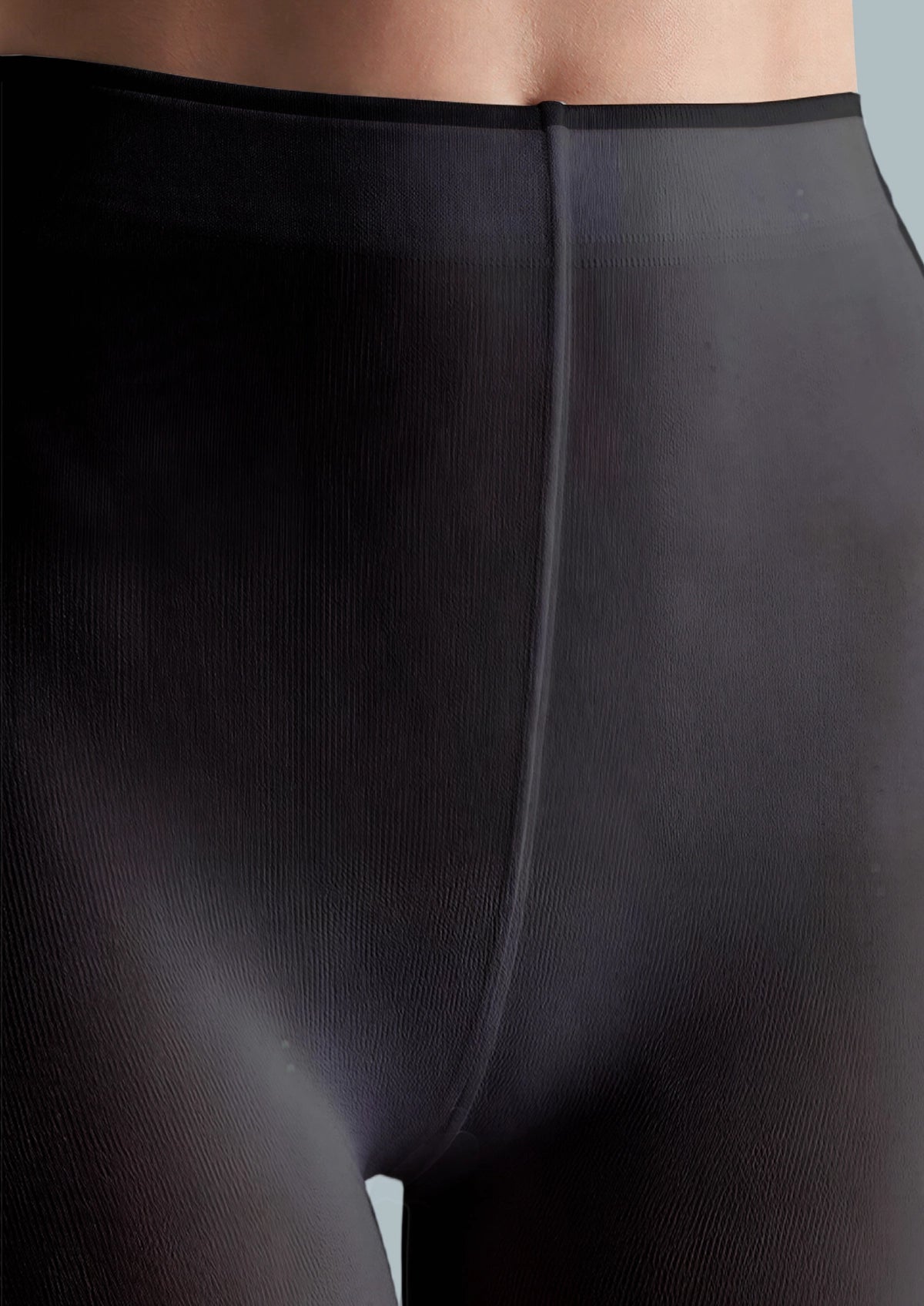 Black Snowflake Swirl Tights
