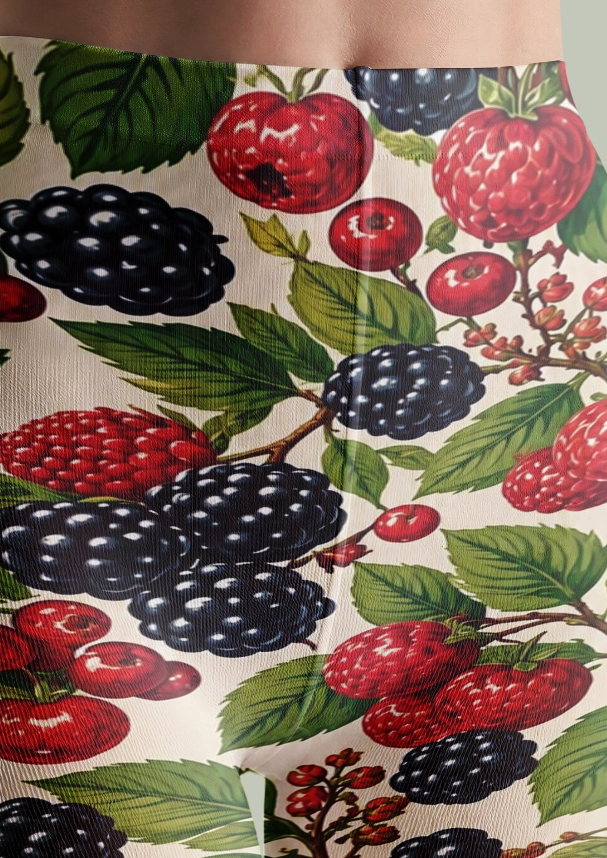 White Berry Garden Tights