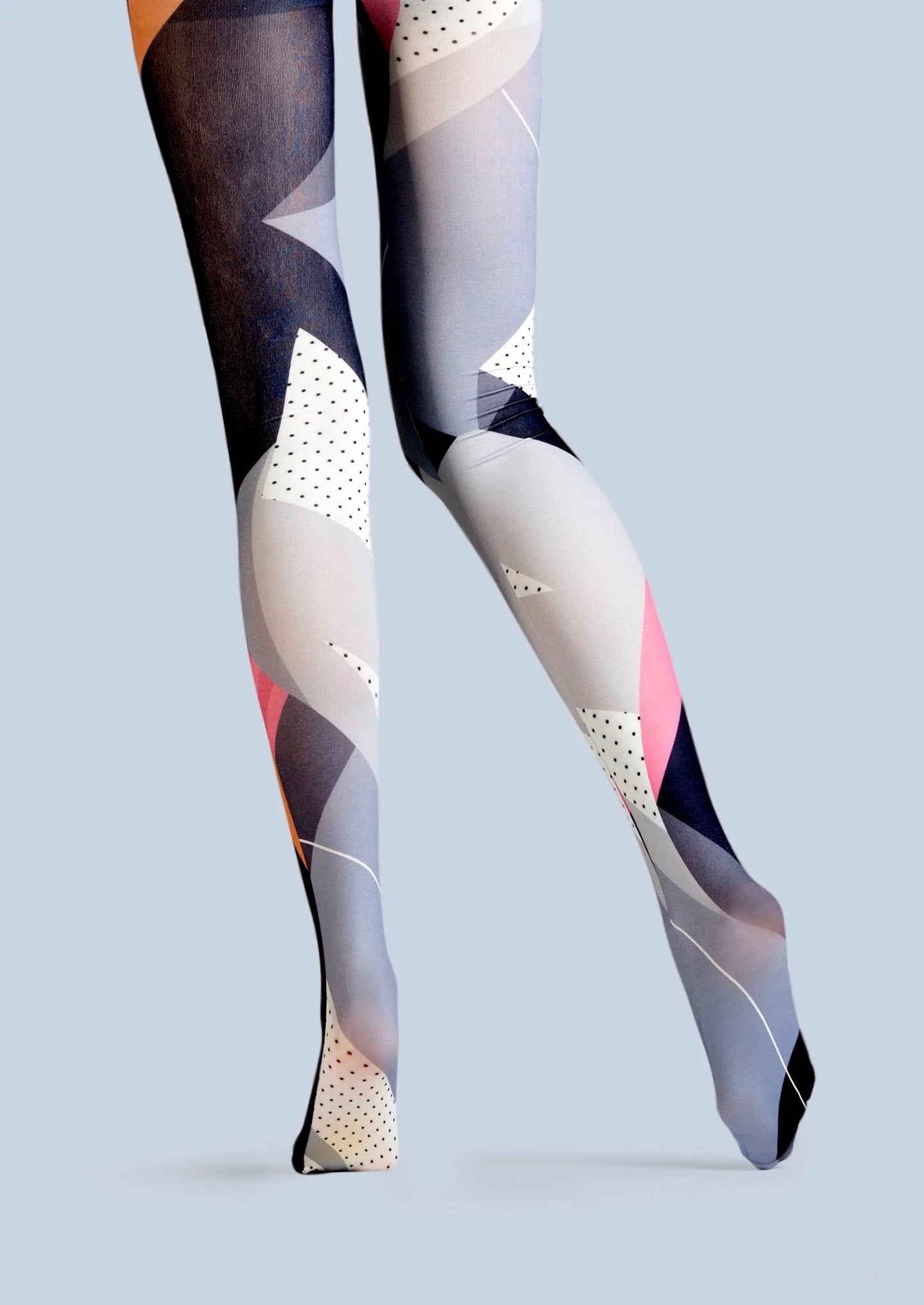 Popart Print Tights Personality Pantyhose/Tights [POP art eclipse]