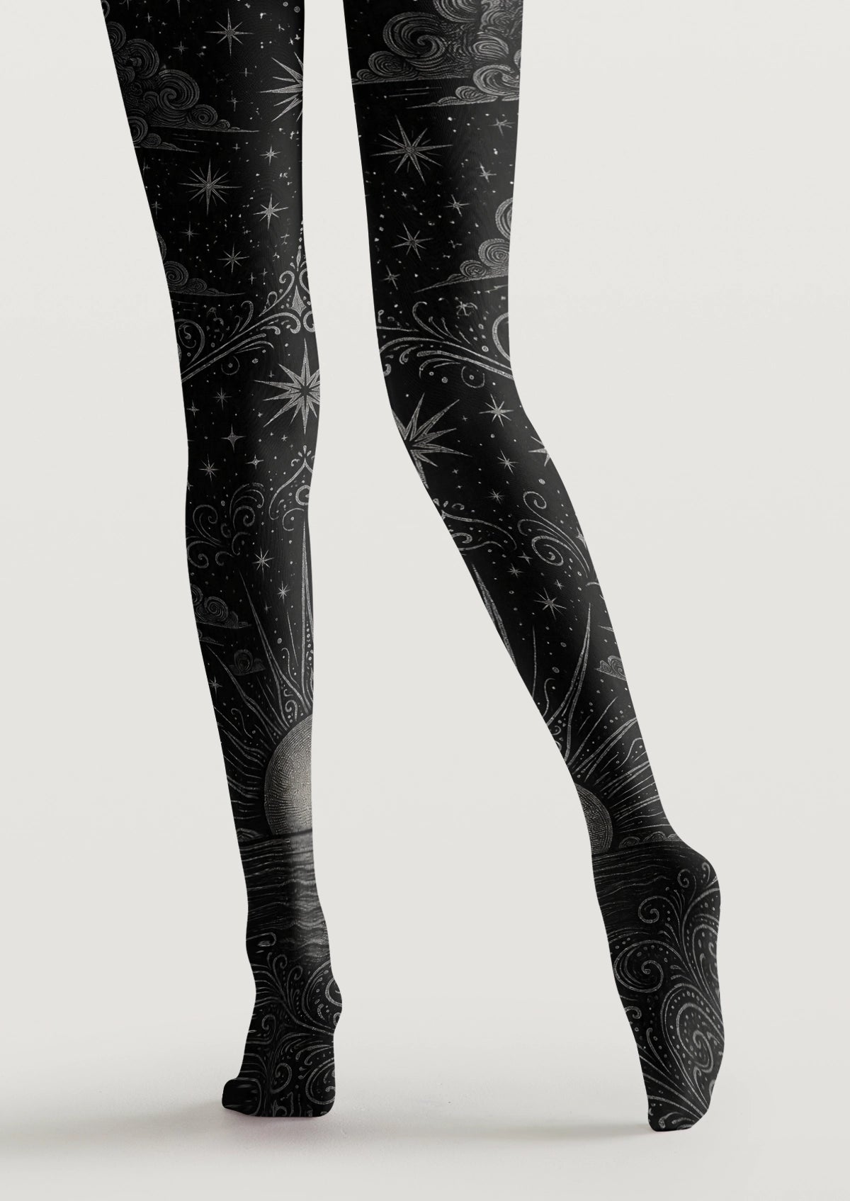 Black Starry Sky Tights