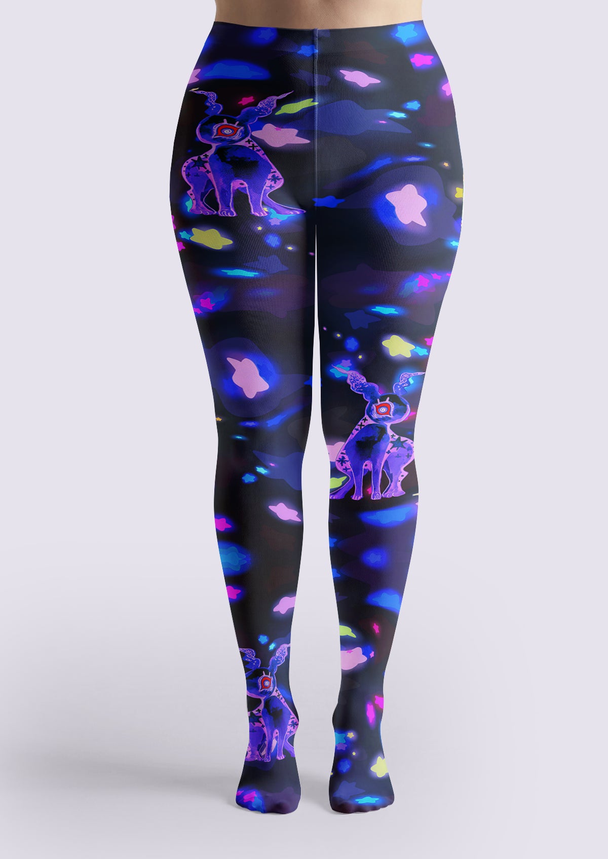Black Cyclops and Star Tights