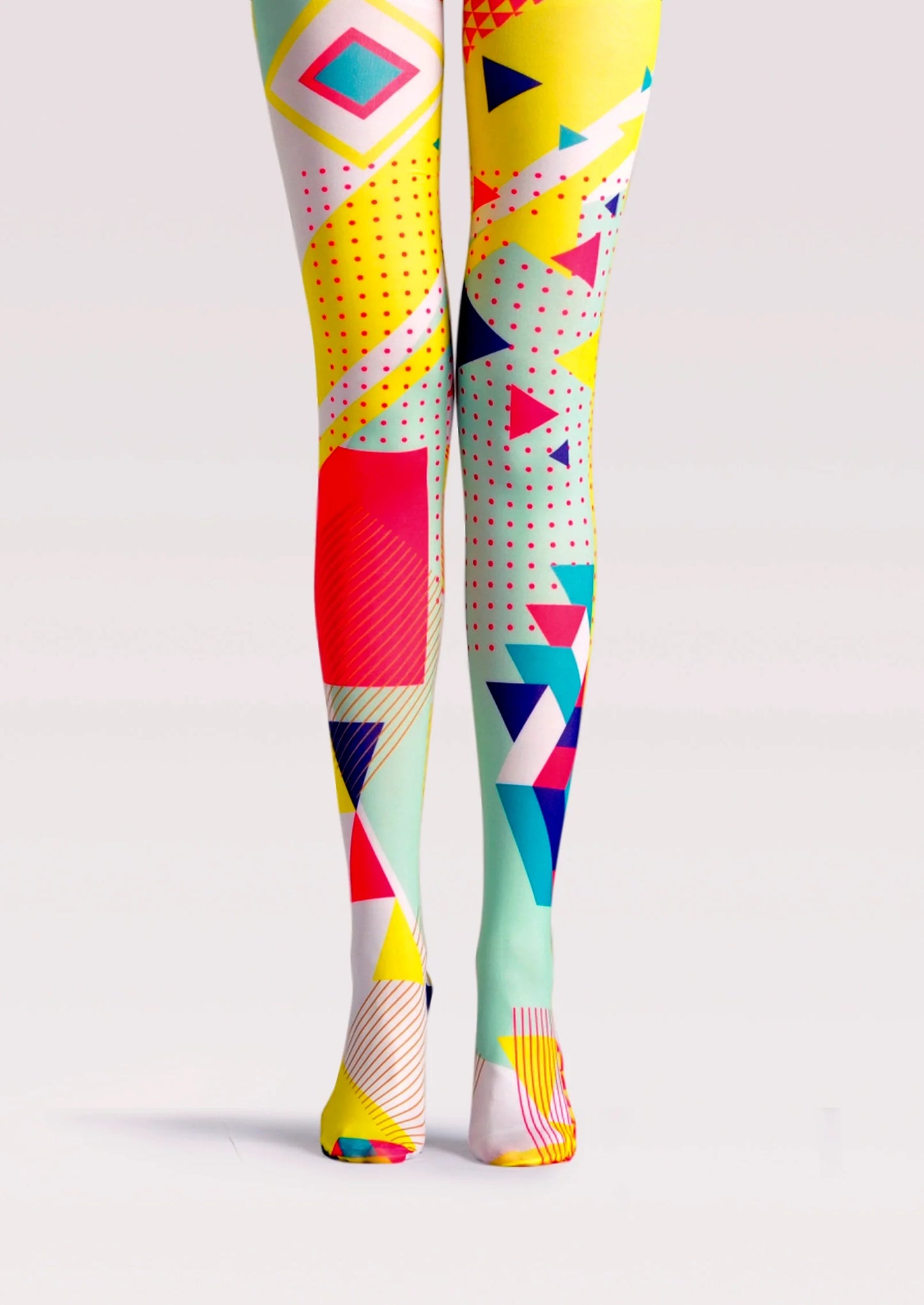 Pop Art Distortion Tights Hosiery Pantyhose