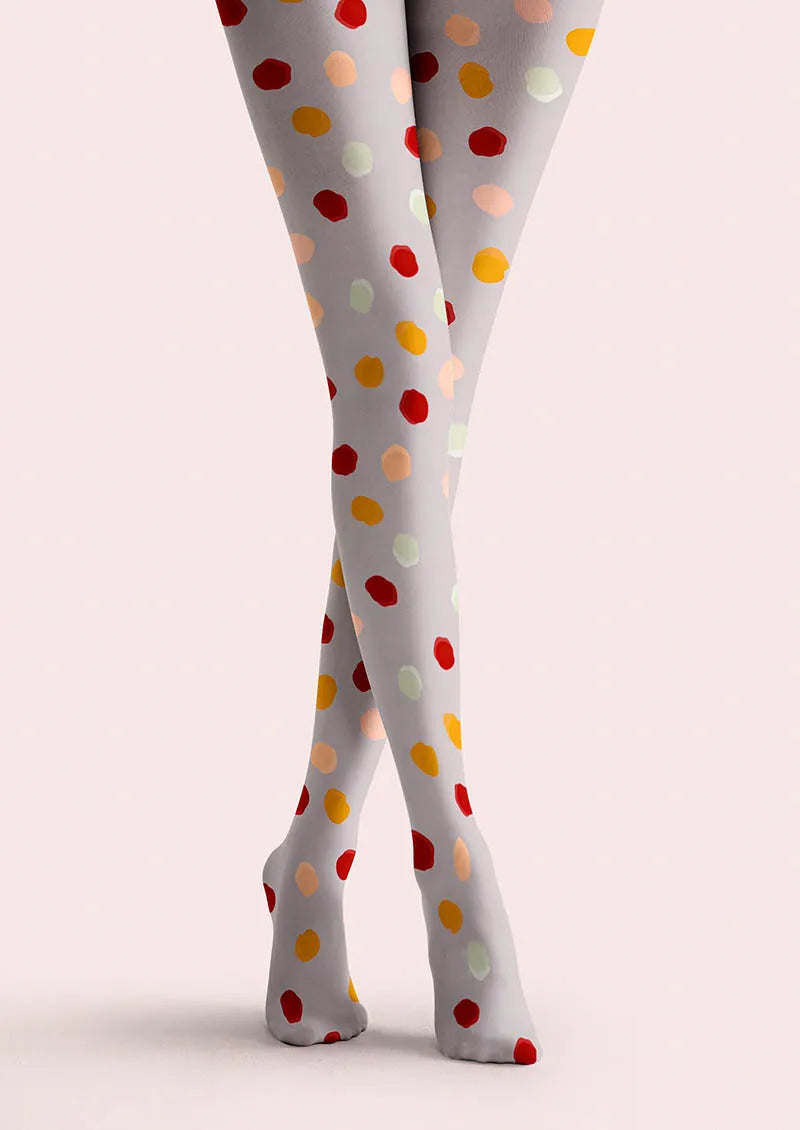 Soft Polka Tights Hosiery Pantyhose