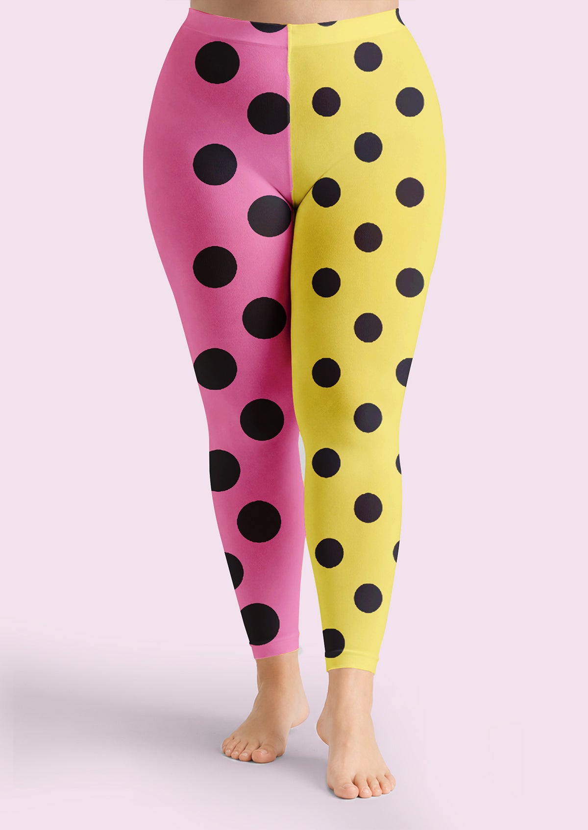Candy Polka Dot Footless Tights Hosiery Leggings