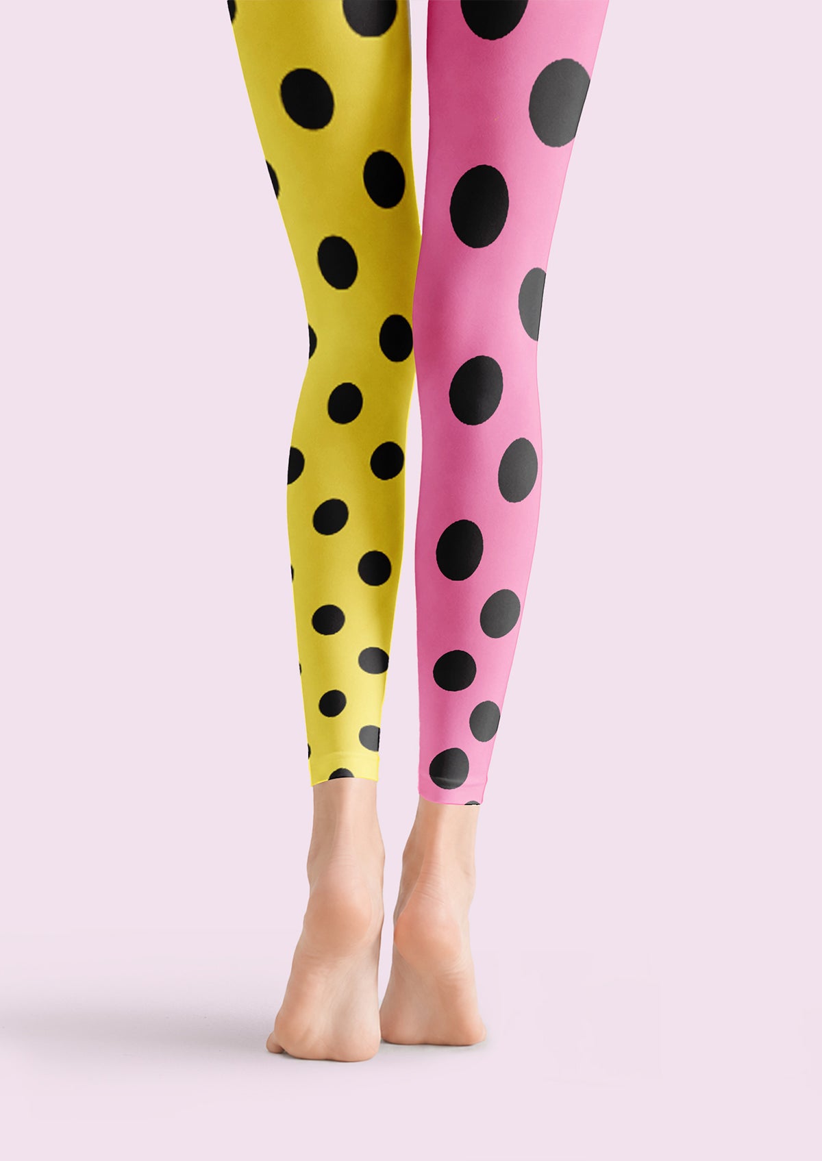 Candy Polka Dot Footless Tights Hosiery Leggings
