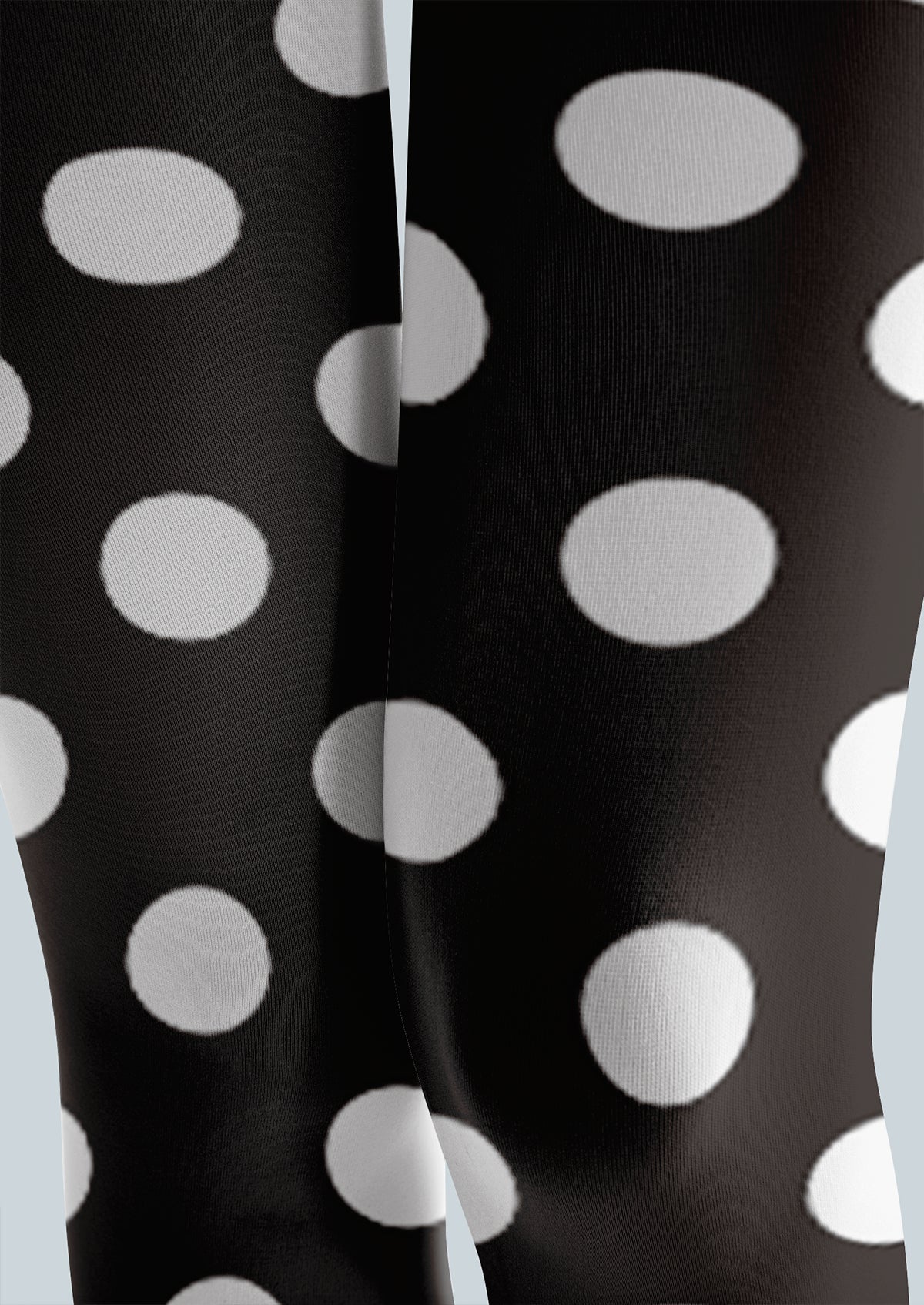 Classic Polka Dot Footless Tights Hosiery Leggings