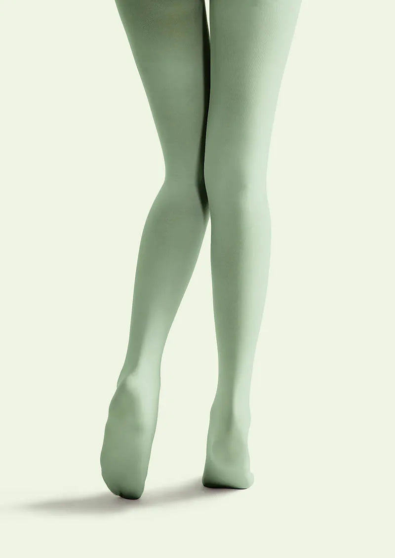 Spring Vine Floral Print Tights Hosiery Pantyhose