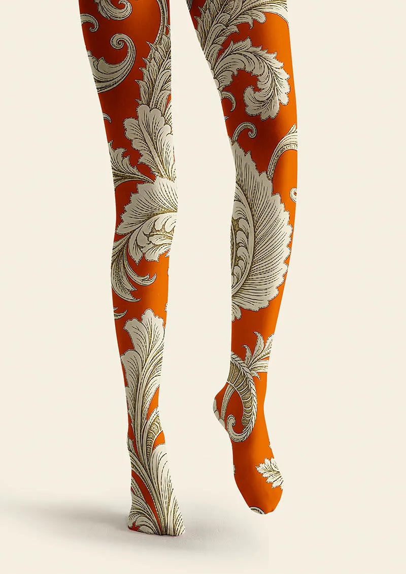 Baroque Flame Tights Hosiery Pantyhose