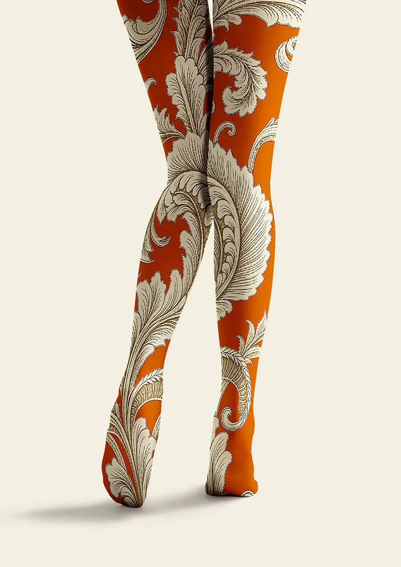Baroque Flame Tights Hosiery Pantyhose