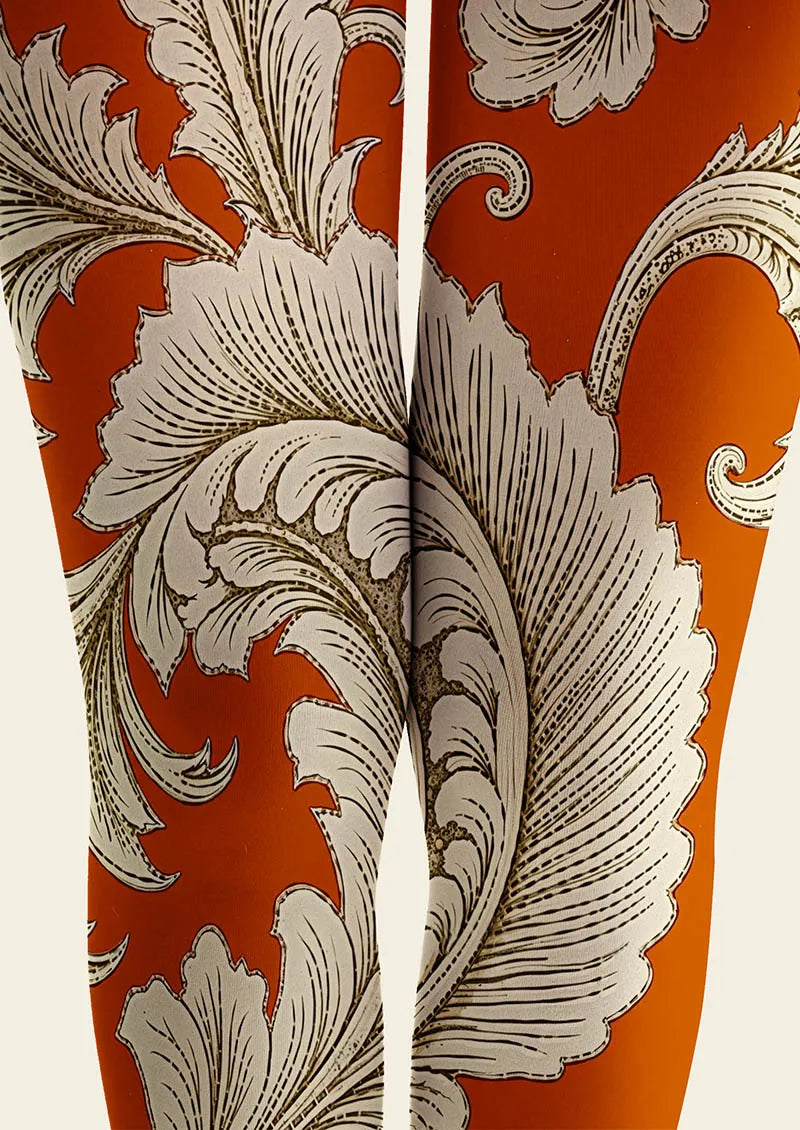 Baroque Flame Tights Hosiery Pantyhose