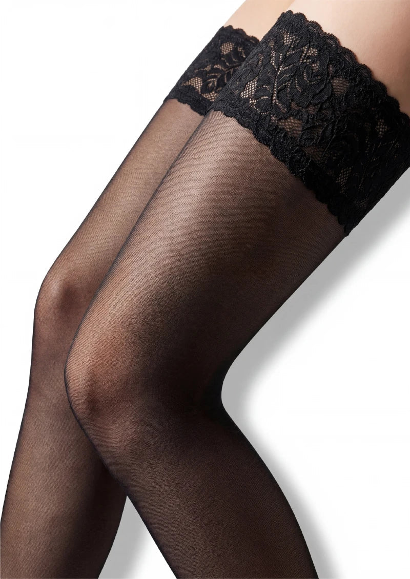 Vintage Lace Sexy Over-the-Knee Stockings Hosiery