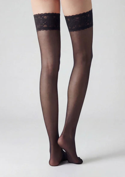 Vintage Lace Sexy Over-the-Knee Stockings Hosiery
