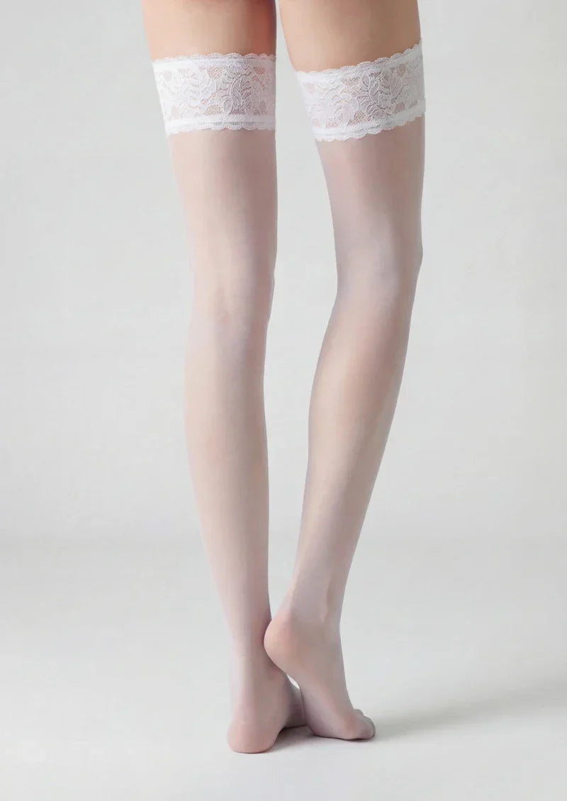 Vintage Lace Sexy Over-the-Knee Stockings Hosiery