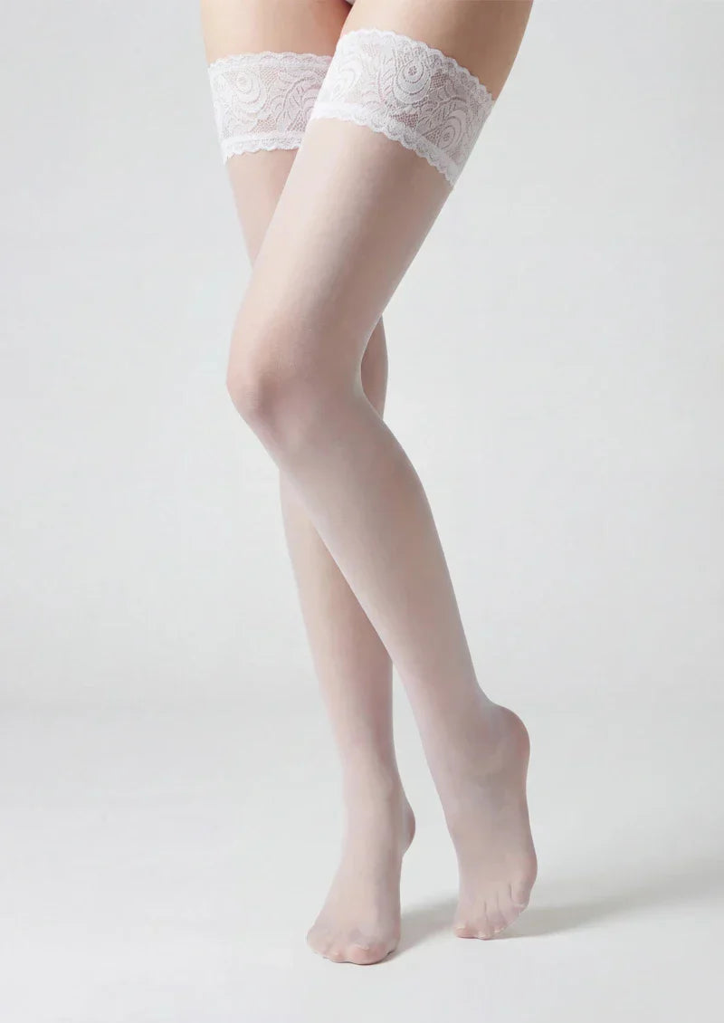 Vintage Lace Sexy Over-the-Knee Stockings Hosiery