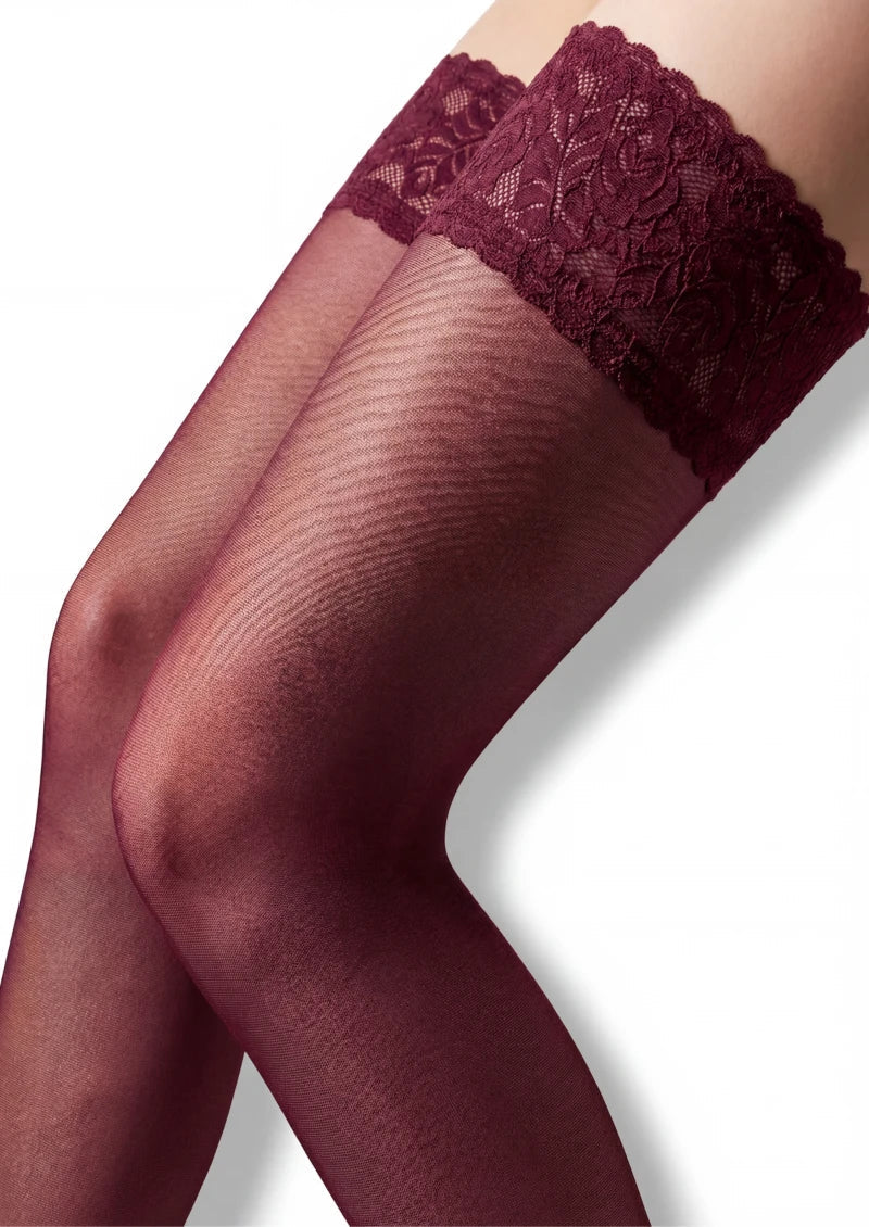 Vintage Lace Sexy Over-the-Knee Stockings Hosiery