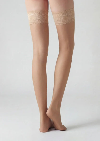 Vintage Lace Sexy Over-the-Knee Stockings Hosiery