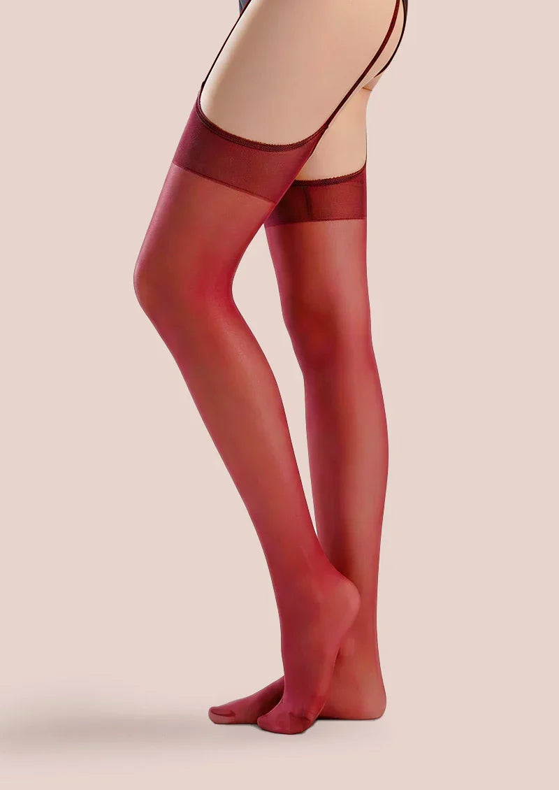 Four-Way Open-Crotch Lace Cut-Out Suspender Pantyhose Tights Hosiery