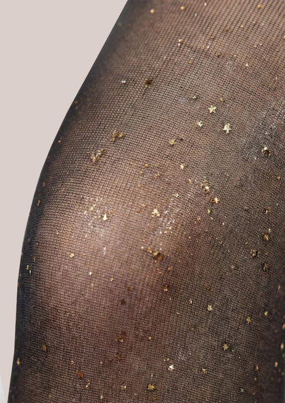 Golden Osmanthus Seamless Velvet 3D Sheer Silky Pantyhose Tights Hosiery