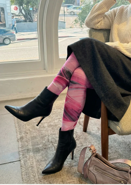 Pink Purple Gradient Tights Hosiery Pantyhose