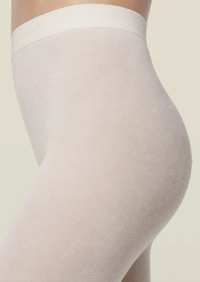 Script Text Printed Tights Hosiery Pantyhose