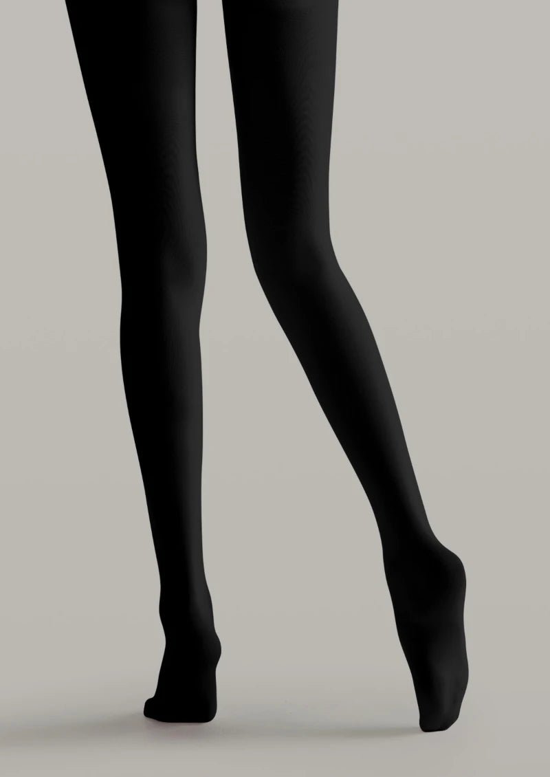 Patchwork Slogan Printed Tights Hosiery Pantyhose