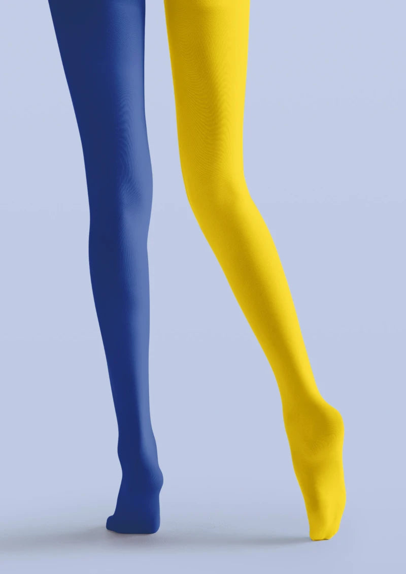 Ombre Love Printed Tights Hosiery Pantyhose