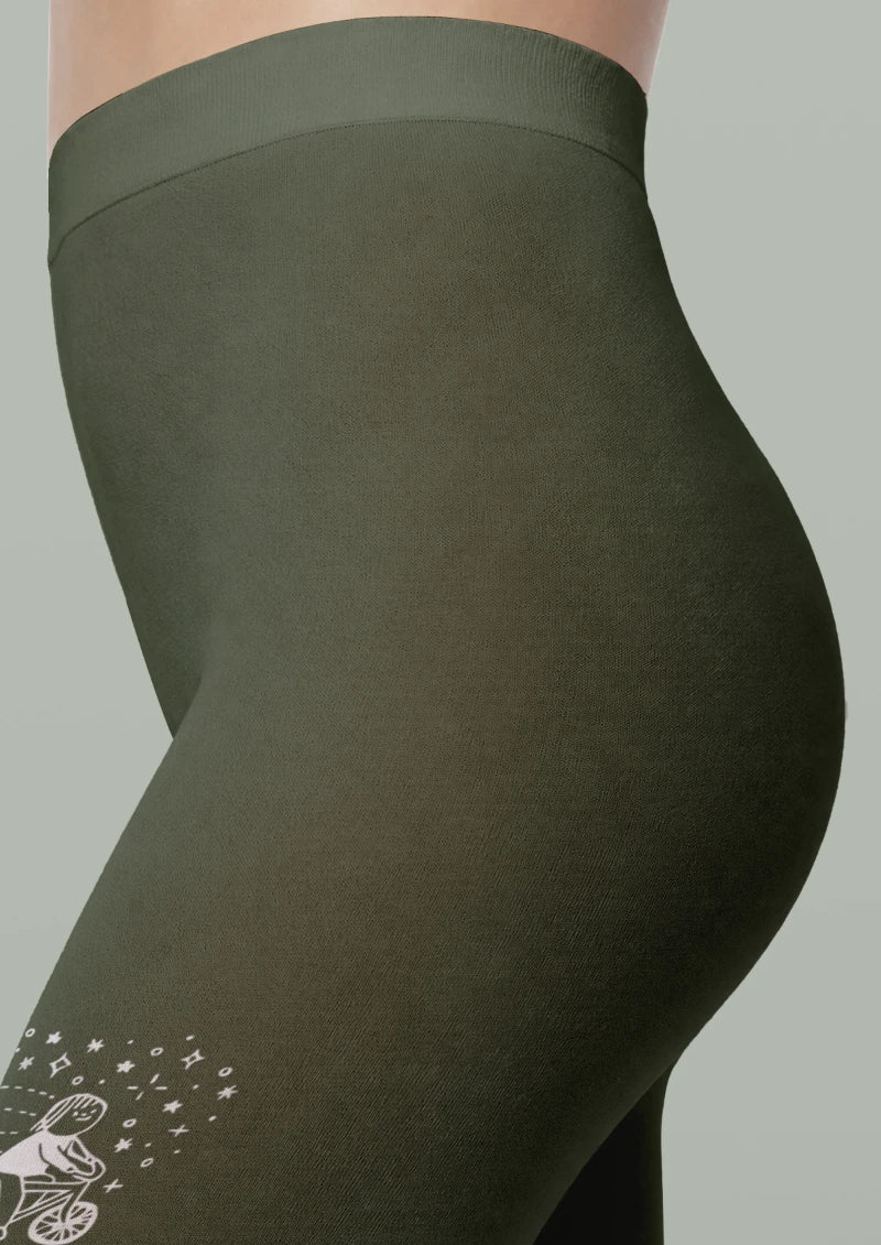 Character Graphic Printed Tights Hosiery Pantyhose
