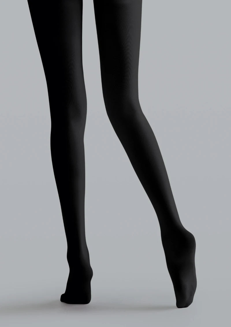Olive Doodle Printed Tights Hosiery Pantyhose