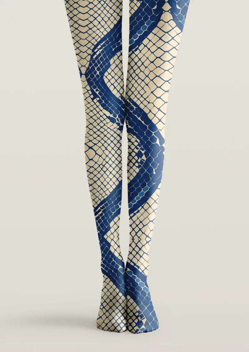 Floral Graphic Printed Tights Hosiery Pantyhose