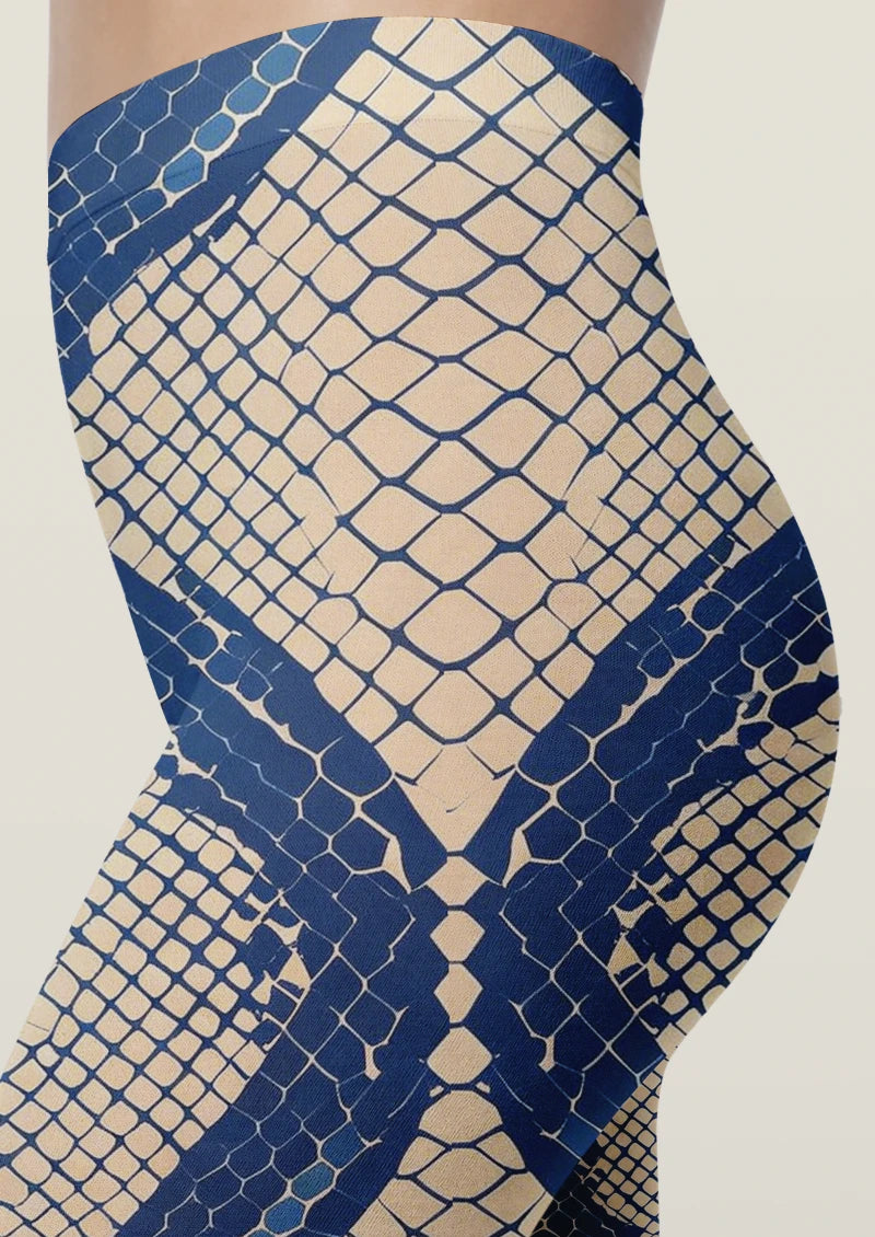 Floral Graphic Printed Tights Hosiery Pantyhose