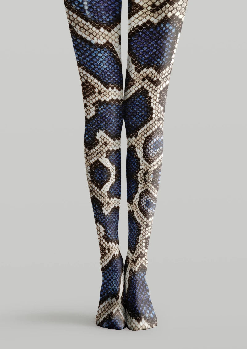 Snake Animal Printed Tights Hosiery Pantyhose