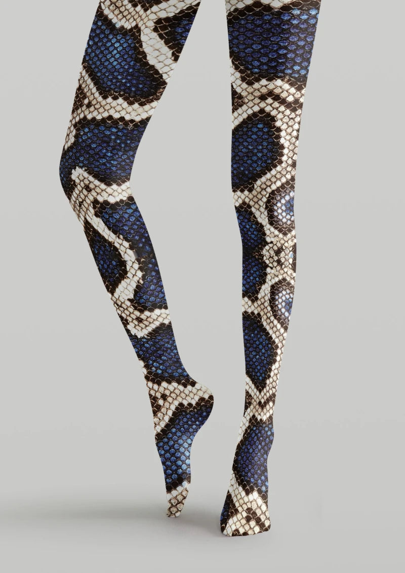 Snake Animal Printed Tights Hosiery Pantyhose