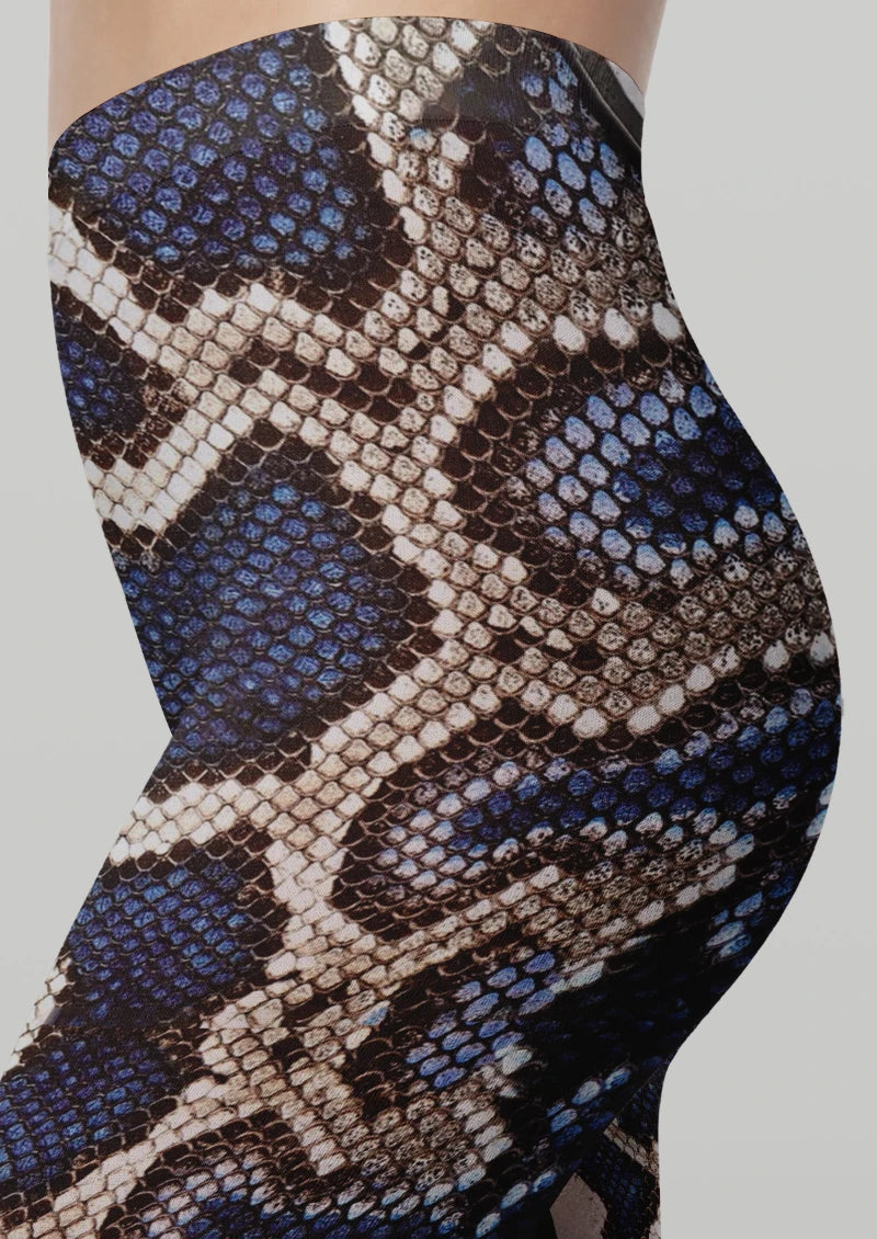 Snake Animal Printed Tights Hosiery Pantyhose