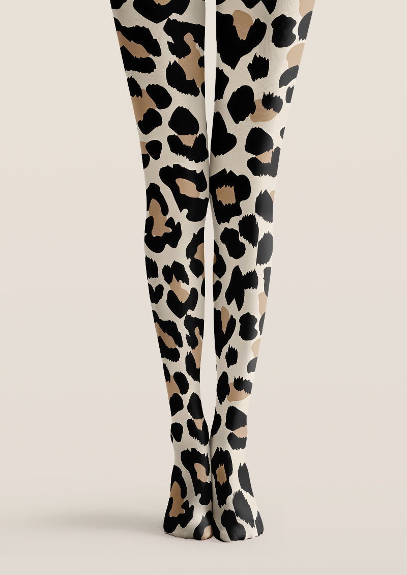 Classic Leopard Printed Tights Hosiery Pantyhose