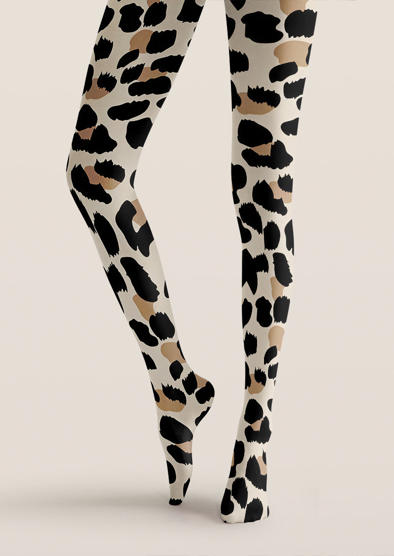 Classic Leopard Printed Tights Hosiery Pantyhose
