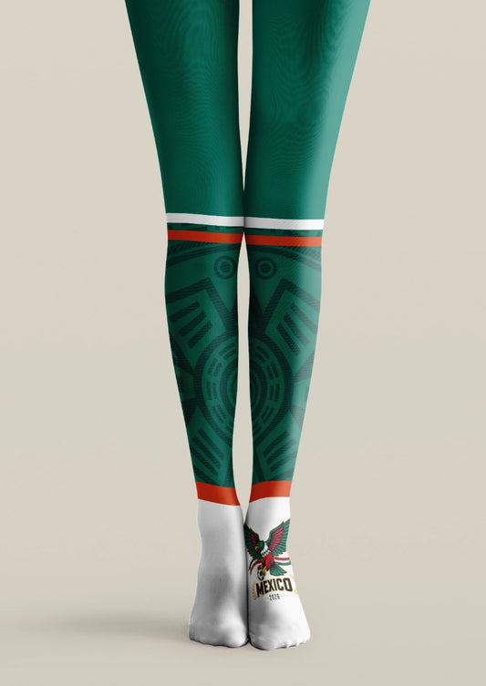 Green Eagle Sport Graphic Tights Hosiery Pantyhose